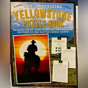 NWT Yellowstone Puzzle Book